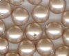 25 8mm Powder Almond Swarovski Pearls
